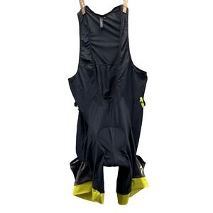 Swat Cycling Bib Shorts Men's XXL Neon Padded Distance Racing Sportswear Active